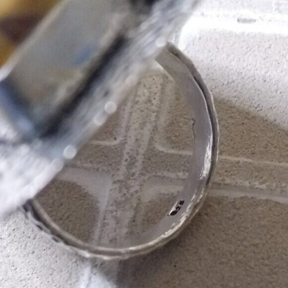 Unique + Distinctive Mookaite Ring Sz 8.75 - Celebrate Mother Earth Gaia Nature - Picture 9 of 10